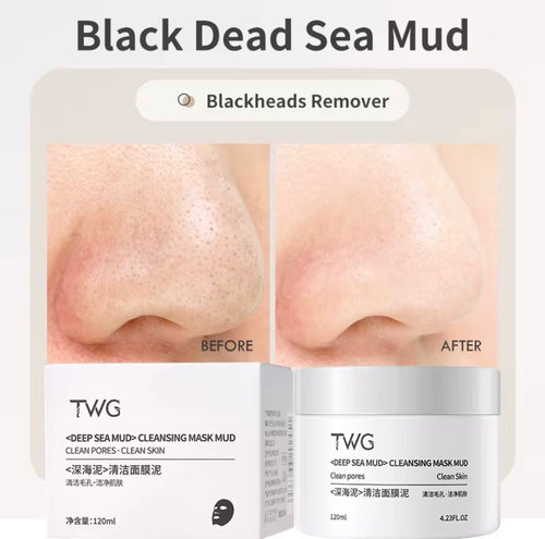 BLACK DEAD SEA FACE MUD MASK