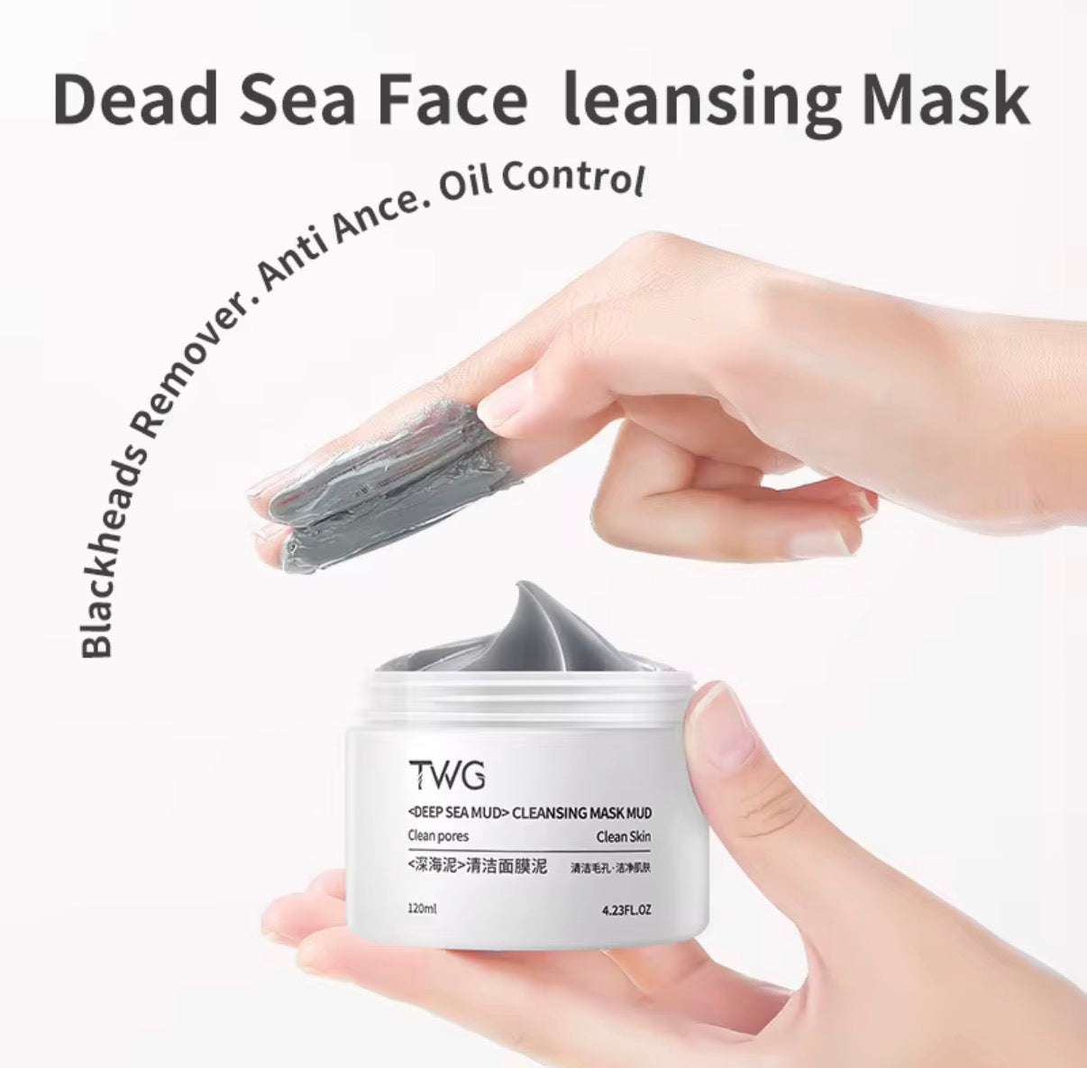 BLACK DEAD SEA FACE MUD MASK